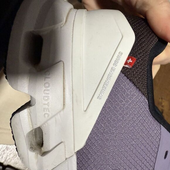 On Cloud Cloudflyer Mens Running Shoe Sneakers Shark/Pearl Size 9 No Liners - Picture 13 of 14